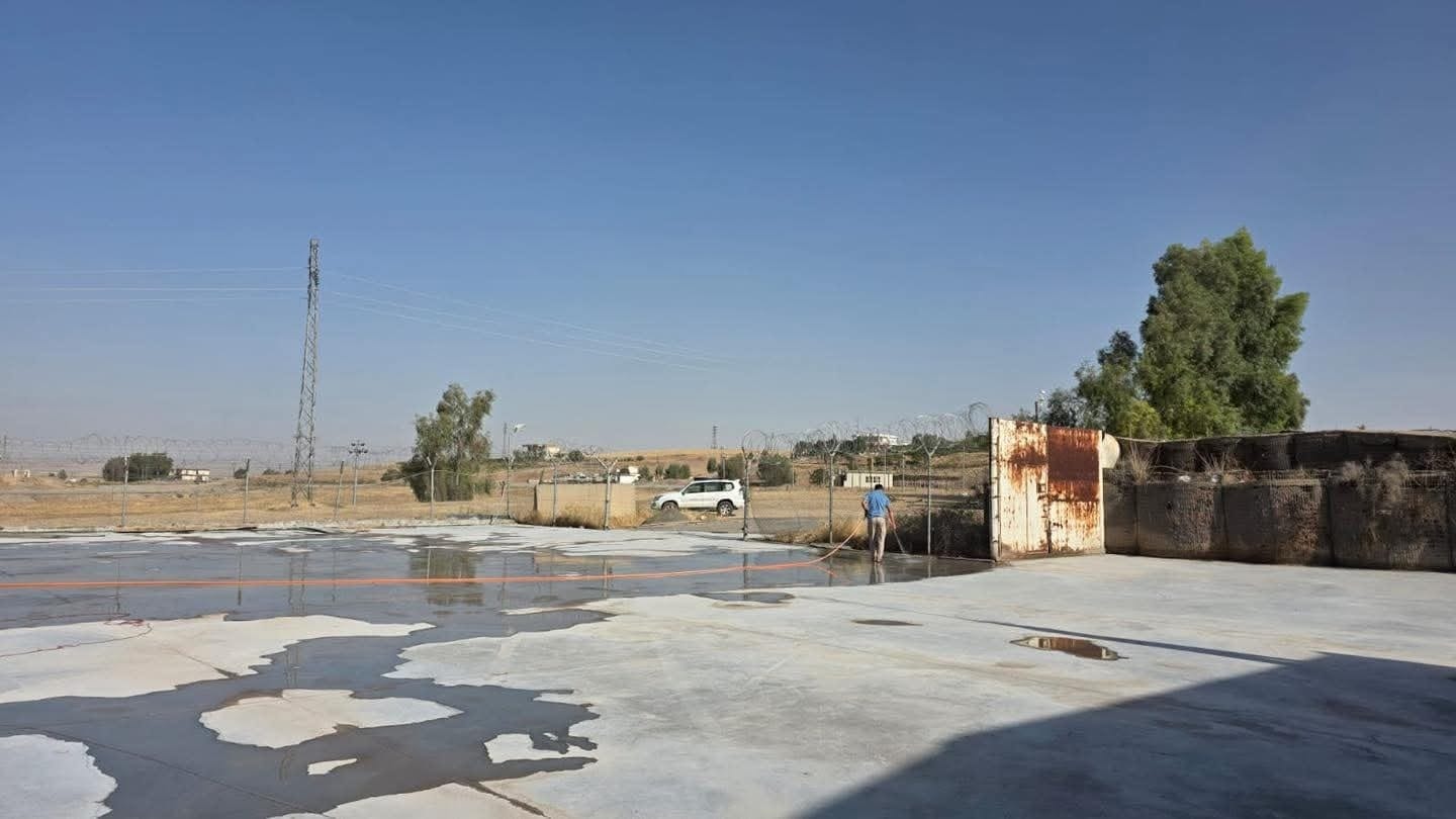 بەشێکی گرنگی وێستگەی ئاوی ئیفراز سێ نۆژەنکرایەوە