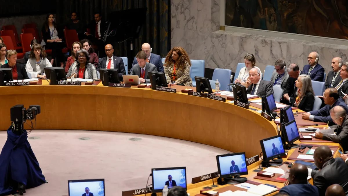 سەبارەت بە بەڕێوەبردنی غەززە ئەمریکا یاسایەک بۆ ئەنجوومەنی ئاسایش ئامادە دەکات