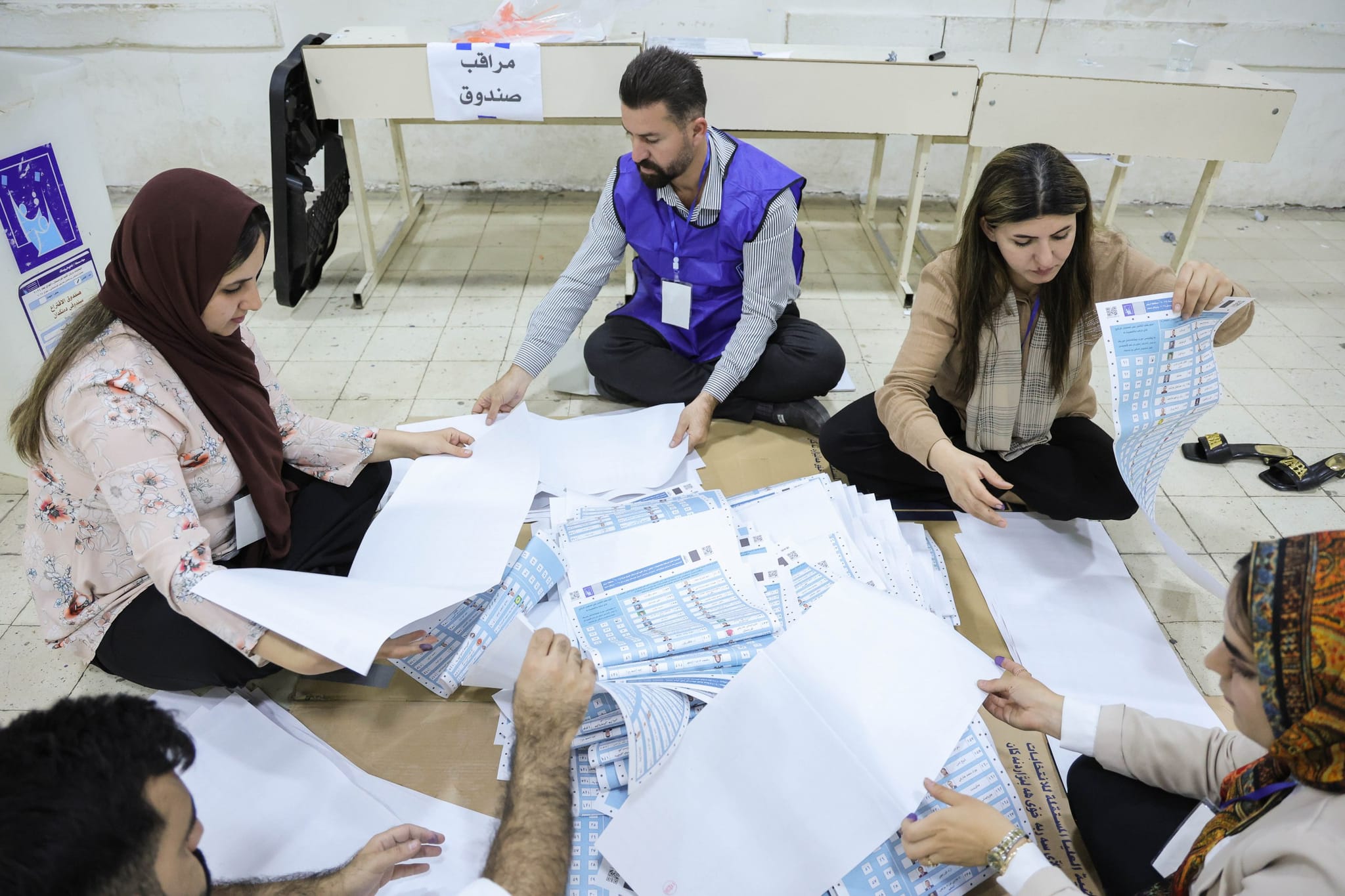 کۆمیسیۆن: 1800 چاودێری نێودەوڵەتی و ڕۆژنامەنووس ڕووماڵی هەڵبژاردن دەکەن