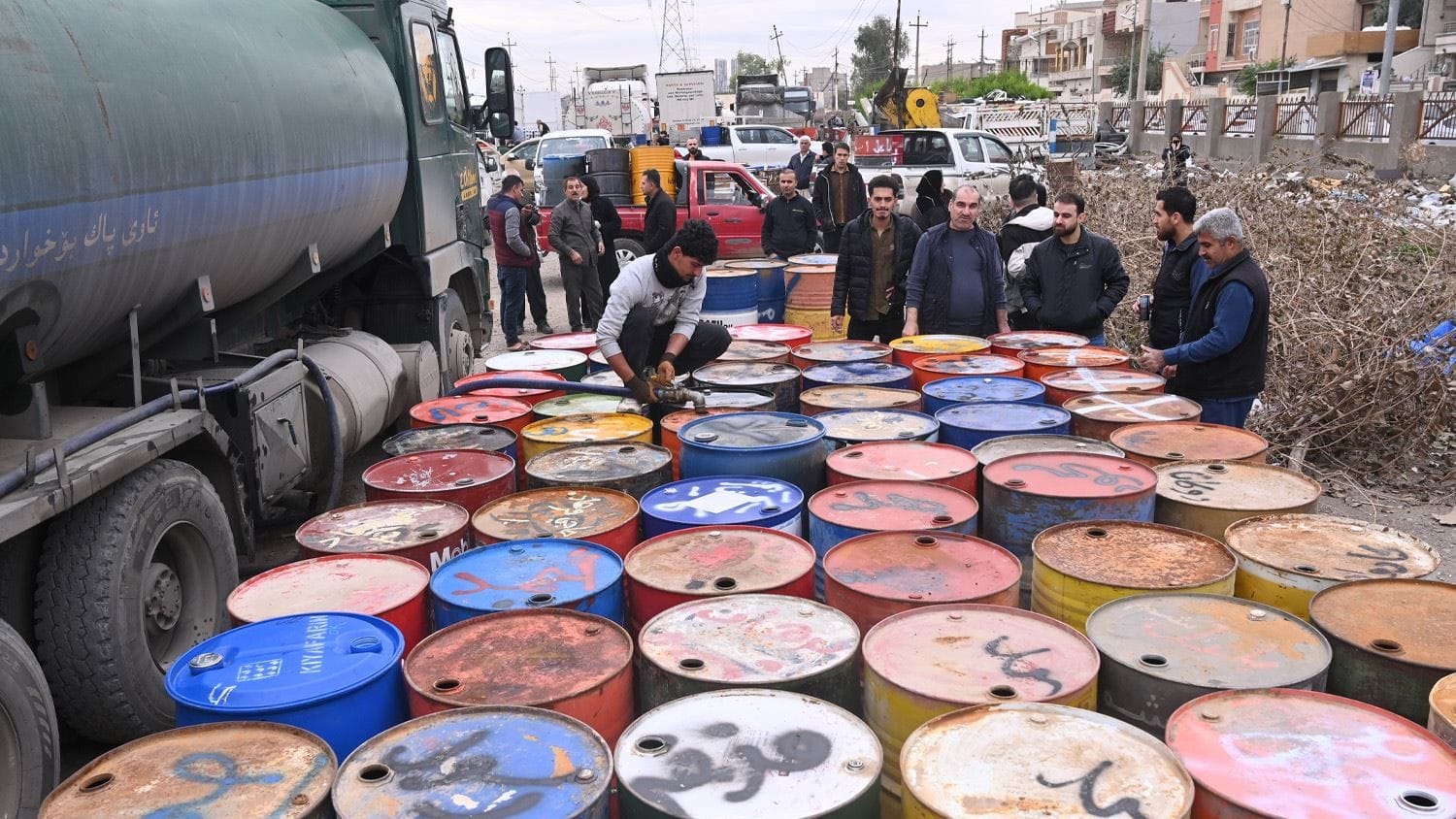 دابەشکردنی نەوتی سپی لە سنووری قەزای بازیان دەست پێ دەکات