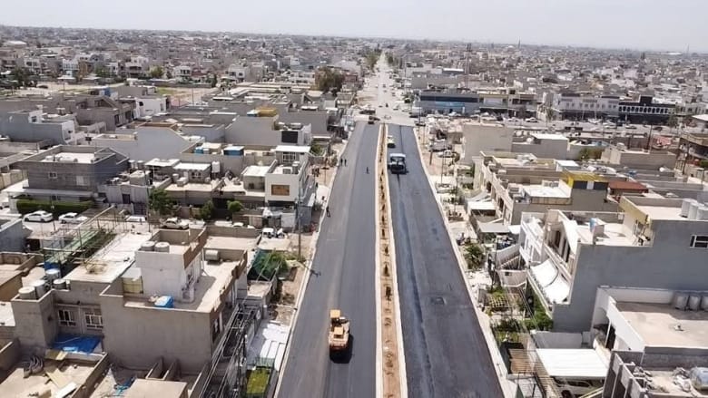 بەردی بناغەی بنکەیەکی تەندروستی لە دارەتوو دادەنرێت