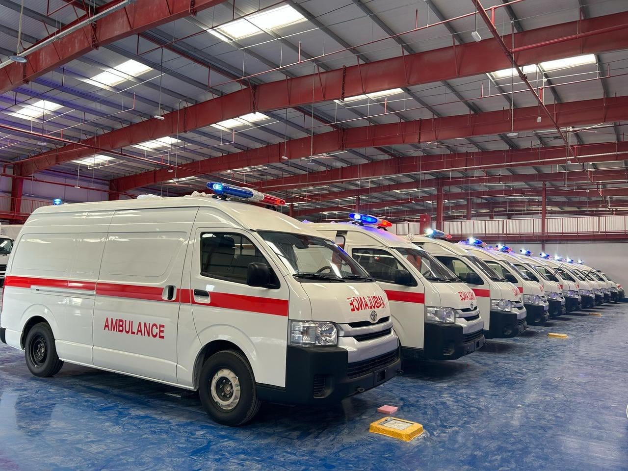 ژمارەیەک ئەمبوڵانس بۆ نەخۆشخانەکانی سۆران دابین دەکرێن