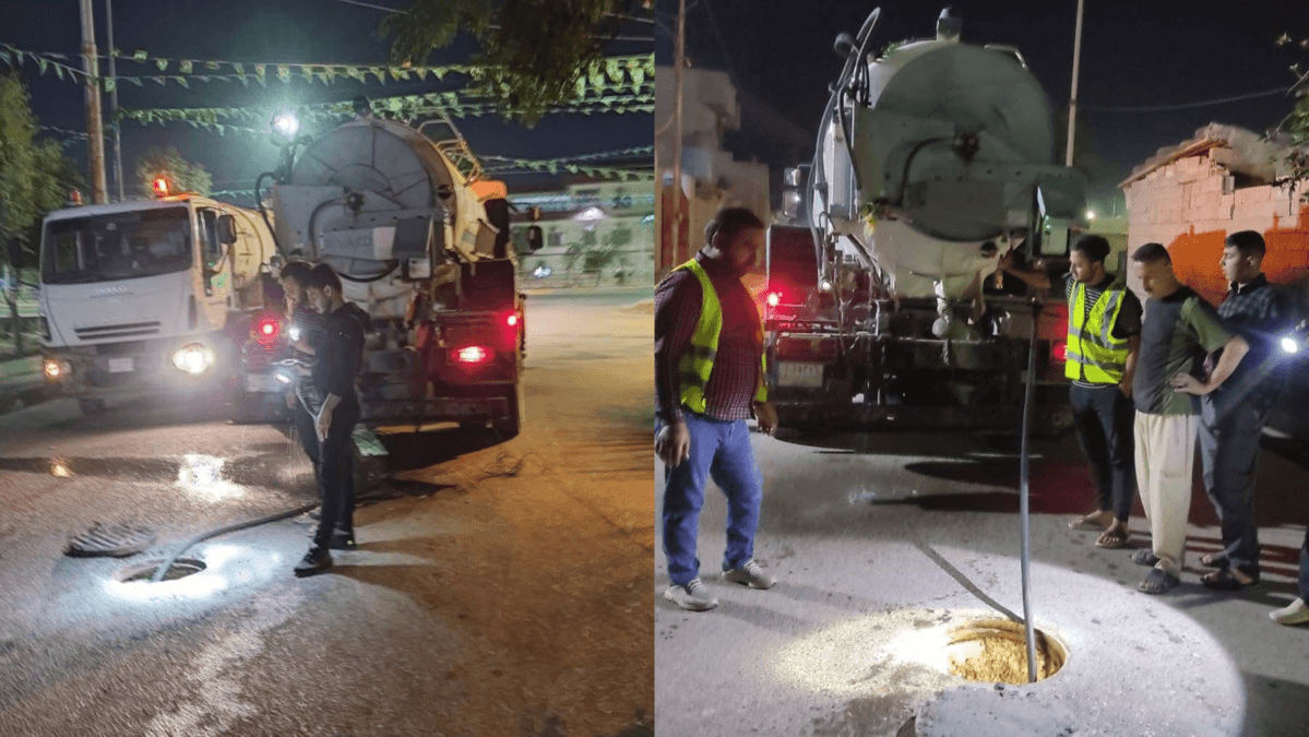 هۆشداری دەدرێت؛ لە چەند گەڕەکێکی کەرکووک مەترسی دروستبوونی لافاو هەیە