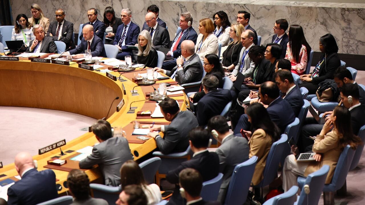 ئەنجوومەنی ئاسایش بڕیارنامەی ئەمریکای سەبارەت بە غەززە پەسەند کرد