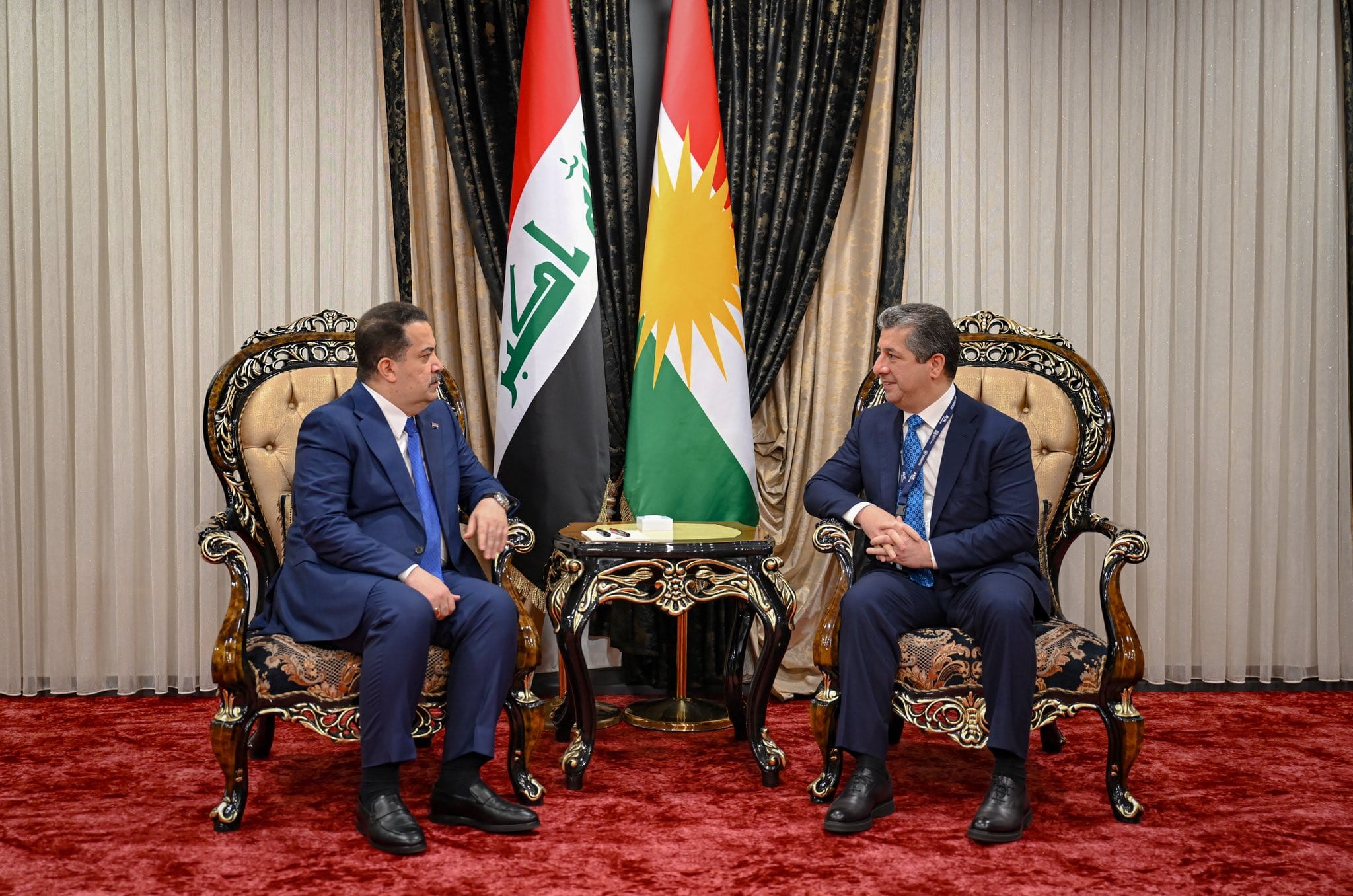 سوودانی بۆ سەرۆکوەزیران مەسرور بارزانی: مووچەکانی ئەمساڵ بەپێی ڕێککەوتنەکان خەرج دەکرێت