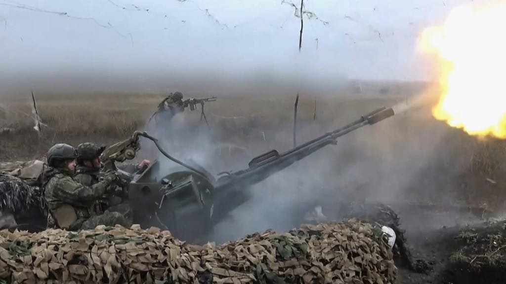 ڕووسیا لە پێشڕەوییەکانی بەردەوامە