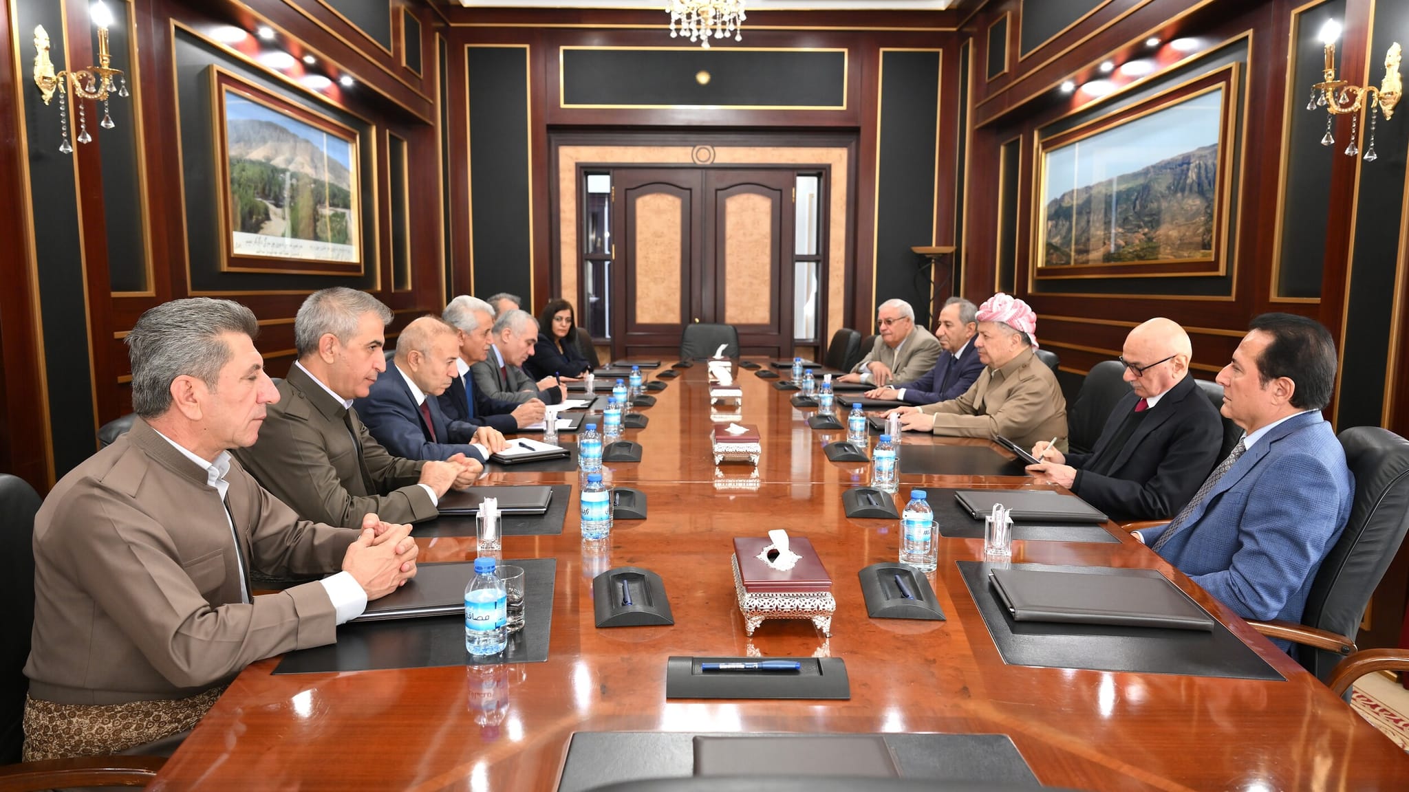 سەرۆك بارزانی جەخت لە یەكڕیزی و تەبایی لایەنە كوردییەكانی ڕۆژئاوای کوردستان دەکاتەوە