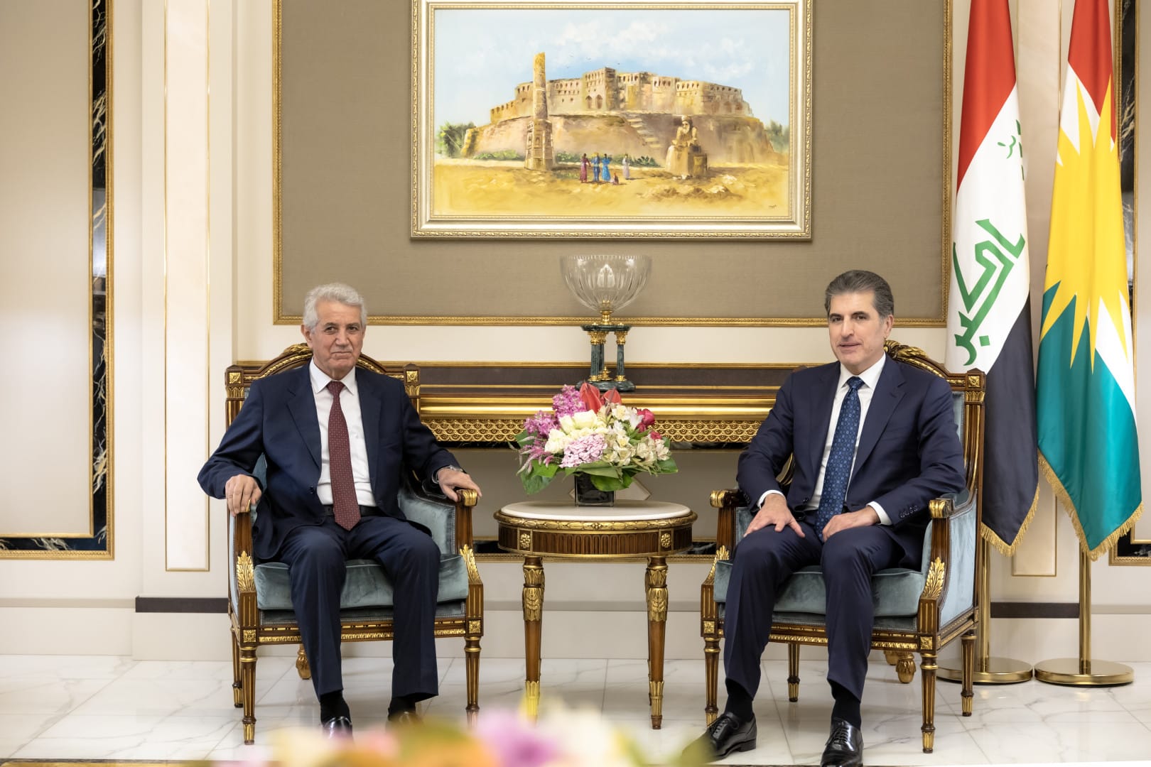 نێچیرڤان بارزانی: هەرێمی كوردستان پشتیووانی لە دانوستانەكانی سووریا دەكات