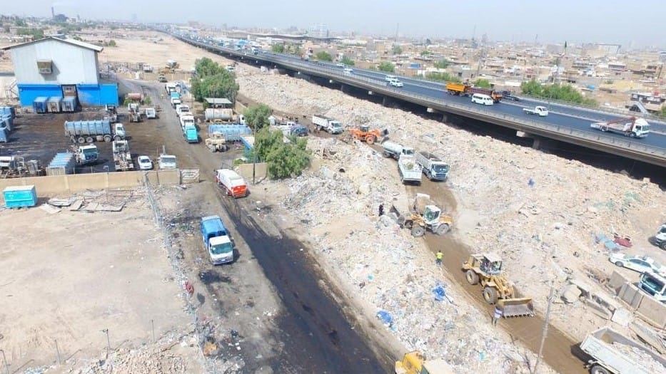 فەرماندەیی ئۆپەراسیۆنەکانی بەغدا دەروازەکانی سەربازگەی ڕەشیدی دادەخات