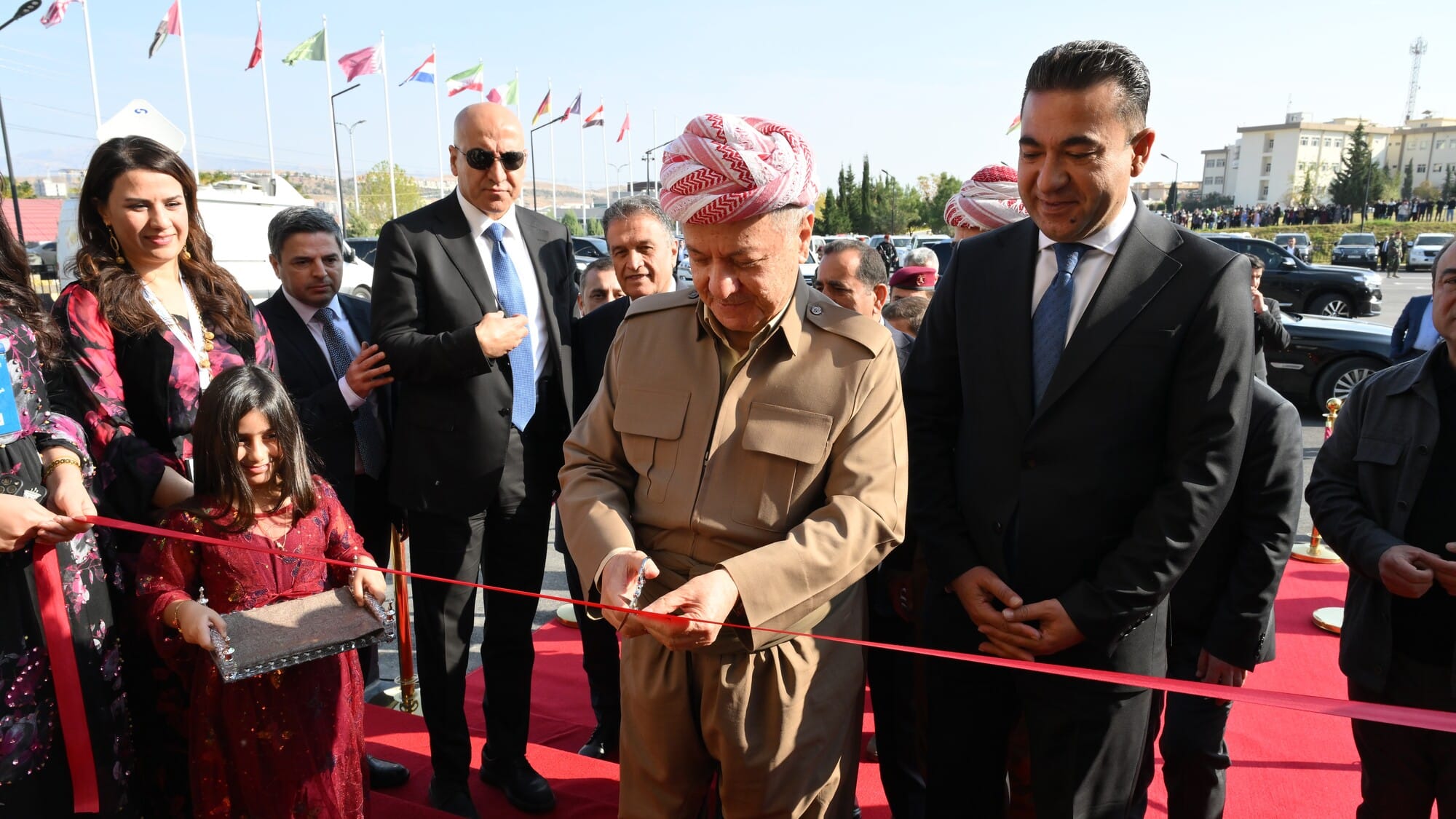 بە ئامادەبوونی سەرۆک بارزانی یەکەم پێشانگای نێودەوڵەتیی کتێب لە زاخۆ کرایەوە