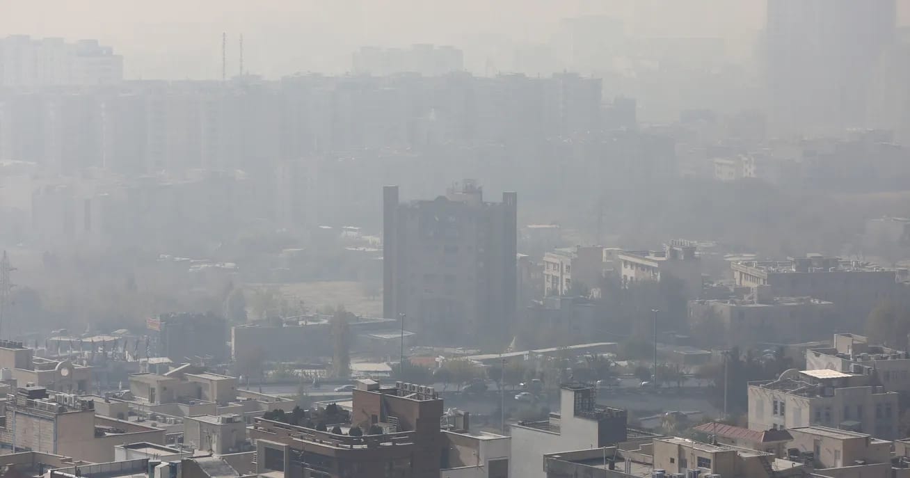 لە ماوەی هەفتەیەکدا بەهۆی پیسبوونی هەوا لە ئێران 357 کەس گیانیان لەدەستداوە