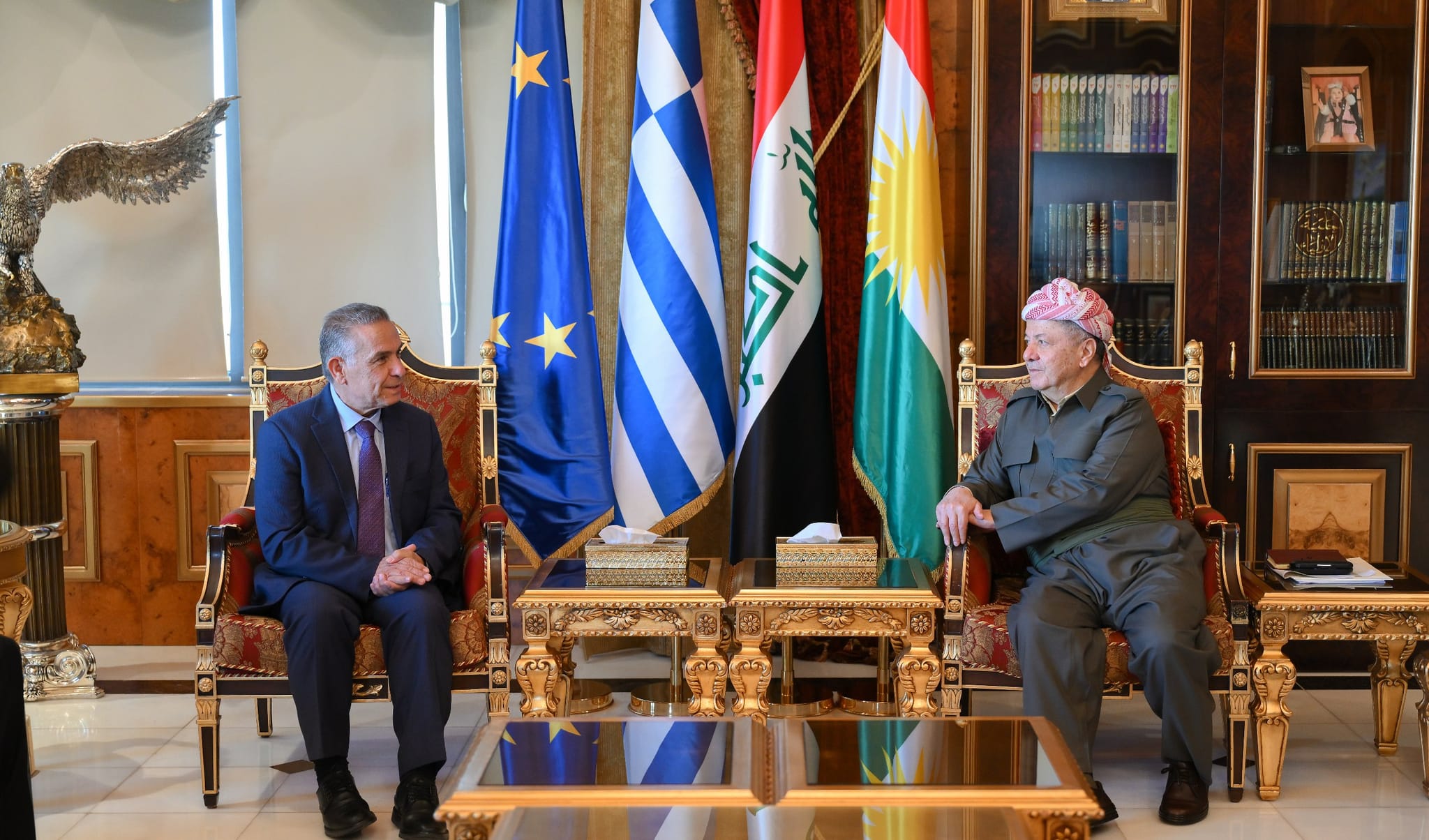 باڵیۆزی یۆنان لە عێراق: خەباتی گەلی کوردستان بووەتە ئەزموونێکی دەوڵەمەند بۆ هەڵسانەوە و بەردەوامبوون