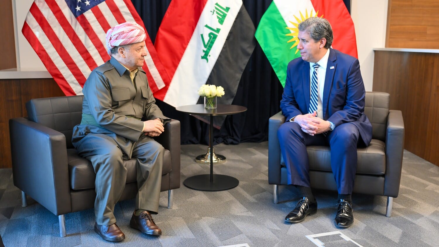 سەرۆک بارزانی: ئەمڕۆ ڕۆژێكی مێژووییە لە پەیوەندییەكانی ئەمریكا و هەرێمی كوردستان