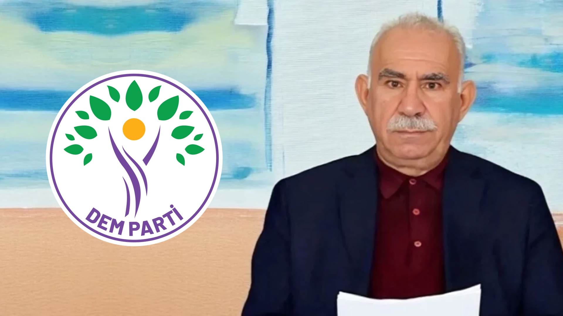 دەمپارتی: ناوەڕۆکی قسەکانی ئۆجەلان شێوێنراون