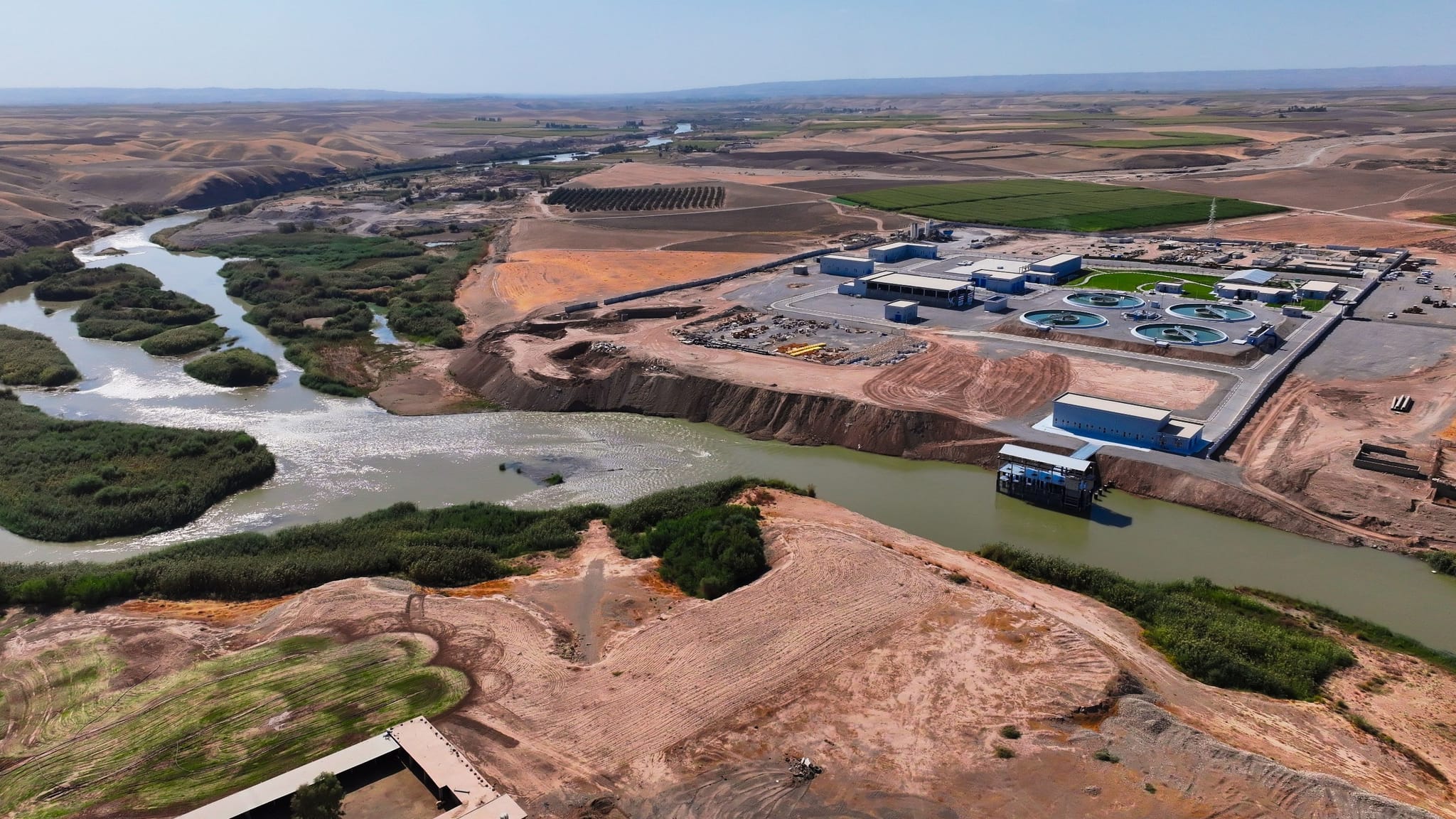 ڕاکێشانی ئاو لە زێی گەورە بۆ هەولێر بۆ ماوەی 24 بۆ 48 کاتژمێر ڕادەگیرێت