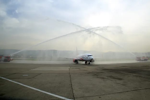 بەغدا دوای 35 ساڵ پێشوازی لە یەکەم فڕۆکەی ئەوروپی دەکات