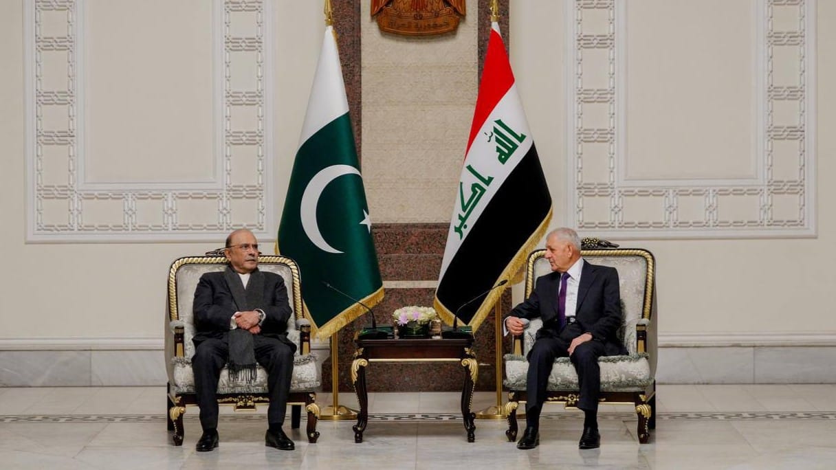 عێراق و پاکستان لەبواری ئابووریی و سەربازییدا پەیوەندییەکانیان بەهێز دەکەن