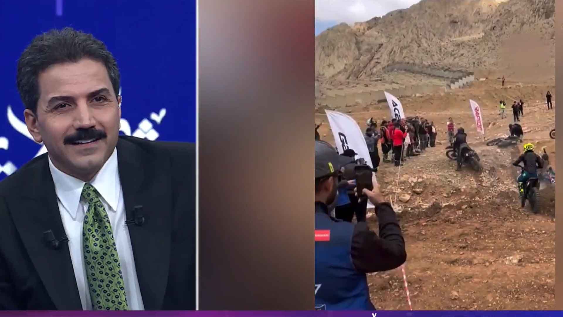 یەکەمین پاڵەوانێتیی ماتۆڕسواریی ژنان لە کرماشان بەڕێوەچوو