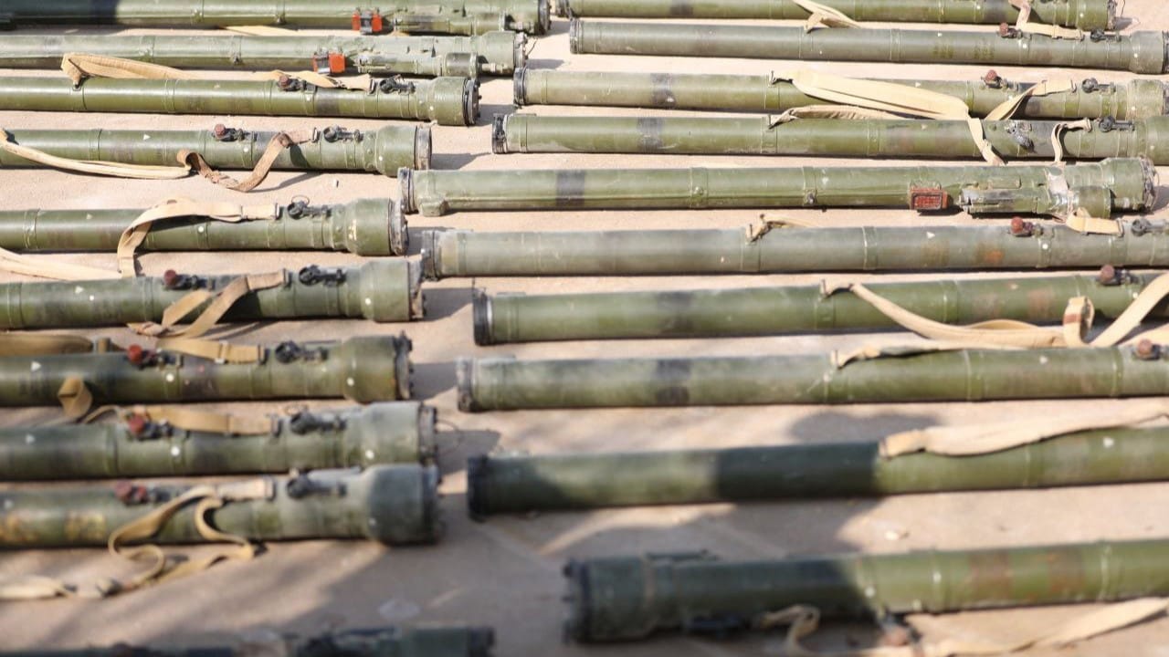 لە سووریا دەست بەسەر چەند مووشەکێکی دژەفڕۆکە دەگیرێت