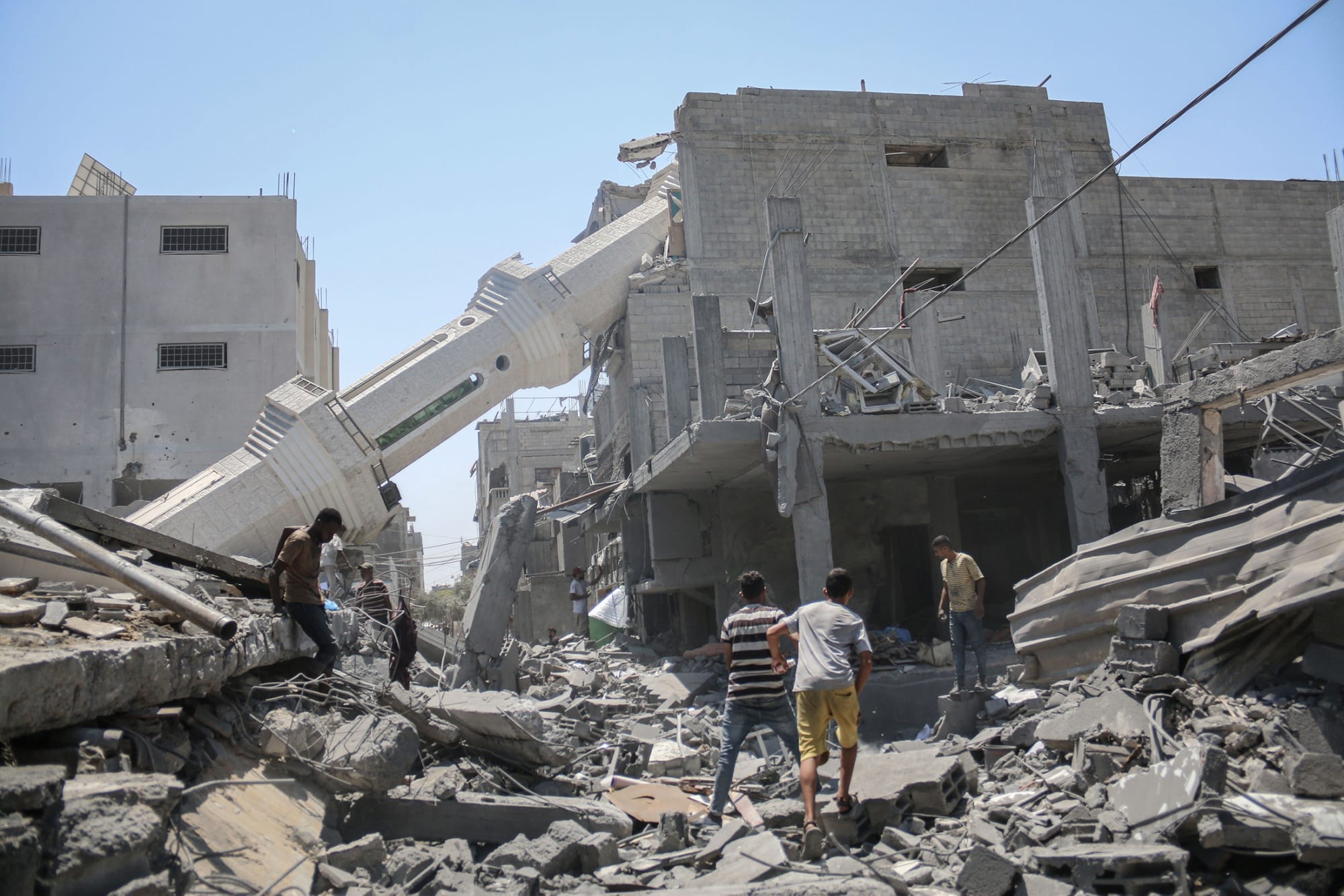 بلومبێرگ: ئەمریکا مانگی داهاتوو کۆنفرانسێک بۆ ئاوەدانکردنەوەی غەززە ساز دەکات