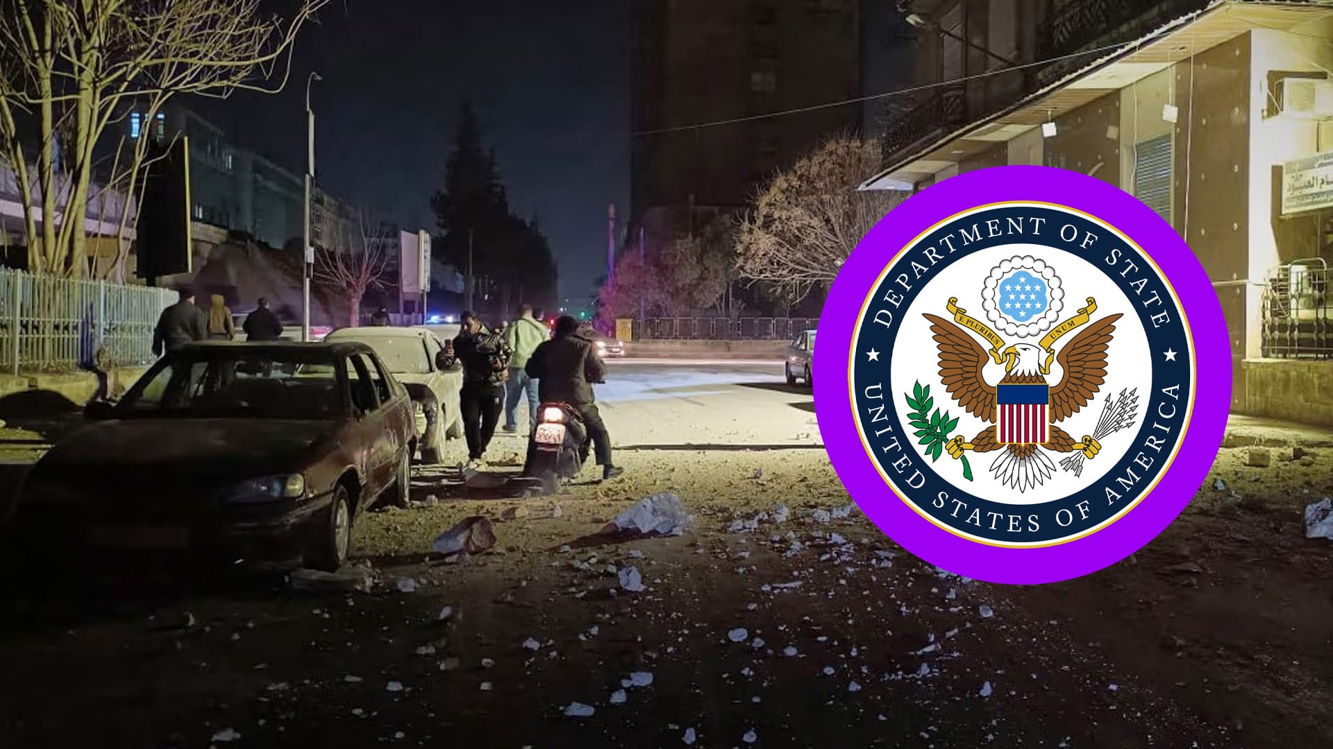 وەزارەتی دەرەوەی ئەمریکا بۆ ئاڤا: داوا لە هەسەدە و حکومەتی سووریا دەکەین دان بەخۆیاندا بگرن