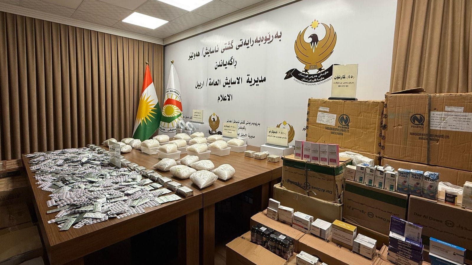 لە شەش مانگدا نزیکەی 700 كلیۆگرام ماددەی هۆشبەر دەستی بەسەرداگیراوە