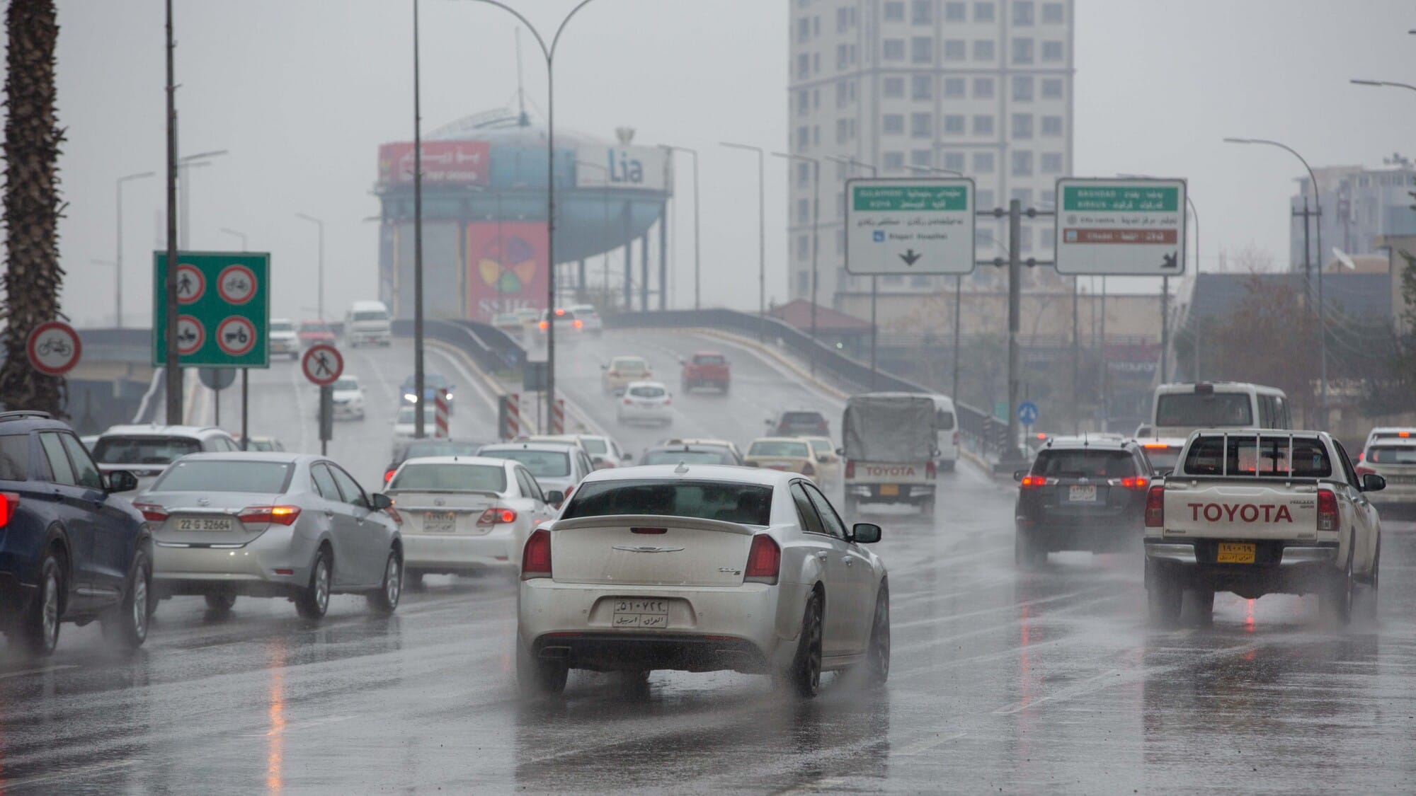 بەفر و باران دەستپێدەکاتەوە و ئەمجارە لە سەنتەری شارەکان بەفر دەبارێت