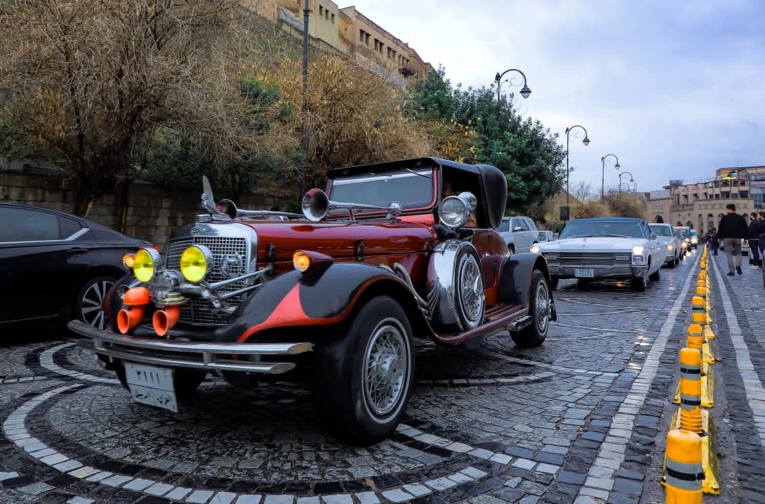 لە هەولێر كەرنەڤاڵی ئۆتۆمبێلە كلاسیكییەكان سازدەكرێت