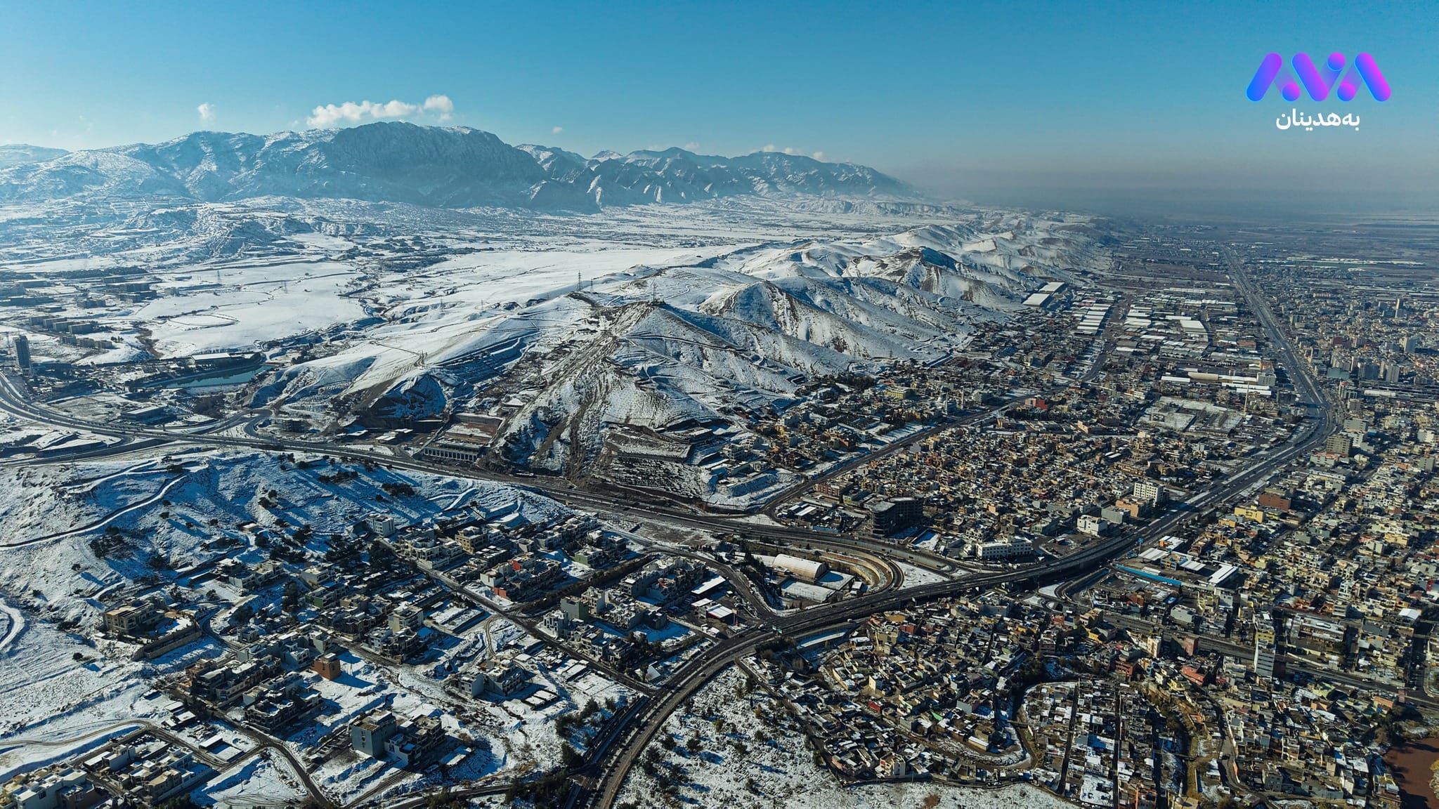ئەمڕۆ زاخۆ زۆرترین و سلێمانی کەمترین بارانی لێ باریووە