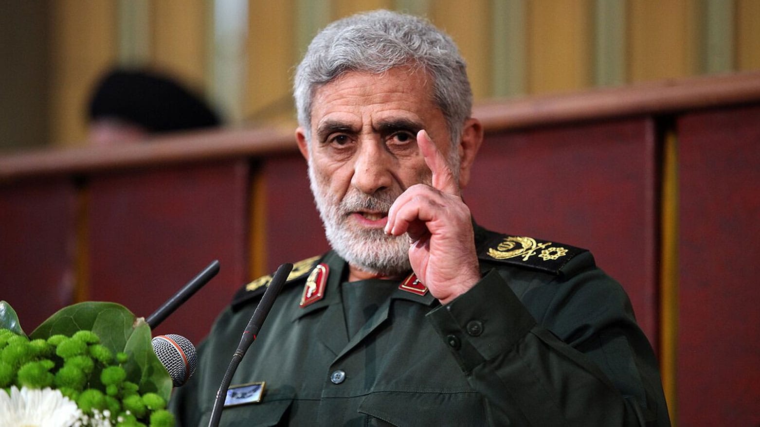 قائانی لە سەردانێکی کتوپڕدا لە بەغدا بوو؛ هەوڵێک بۆ ڕێکخستنەوەی چەکی گرووپە چەکدارەکان