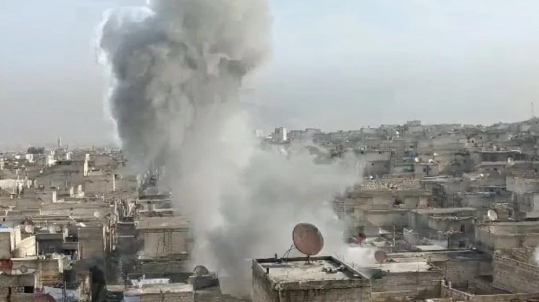 ئاسایشی حەلەب: فڕۆکەی بێفڕۆکەوان بەشدارە لە بۆردوومانی هاووڵاتییانی مەدەنی