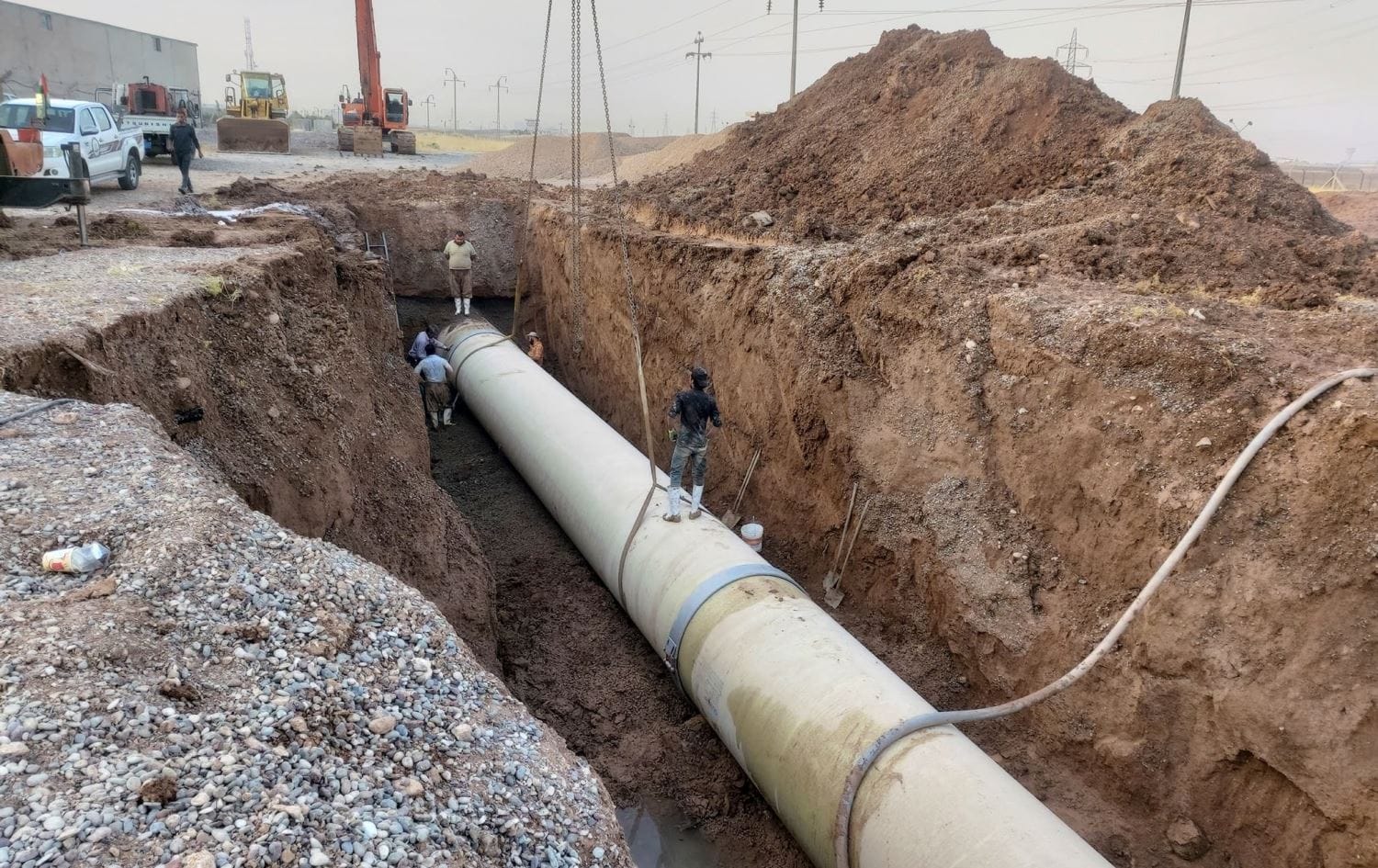 دوای شکانی بۆریی ئیفراز سێ؛ 15 کاتژمێر بۆ گەڕانەوەی ئاو بۆ گەڕەکەکانی هەولێر پێویستە