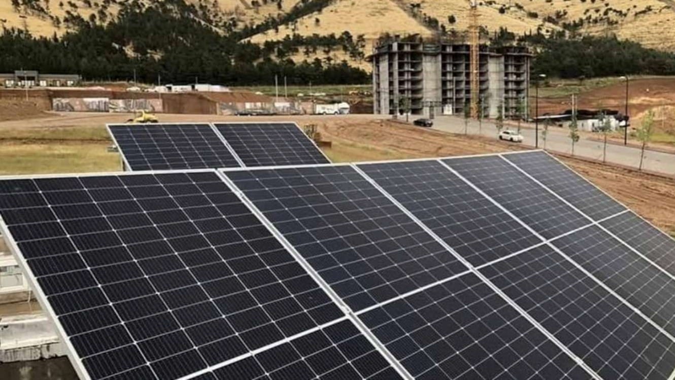 لە ڕاپەڕین چوار مێگاوات کارەبا لەڕێگەی وزەی خۆر بەرهەم دەهێنرێت