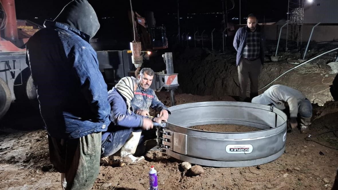 بۆڕیی سەرەكیی پرۆژەی ئاوی ئیفراز سێ چاككرایەوە