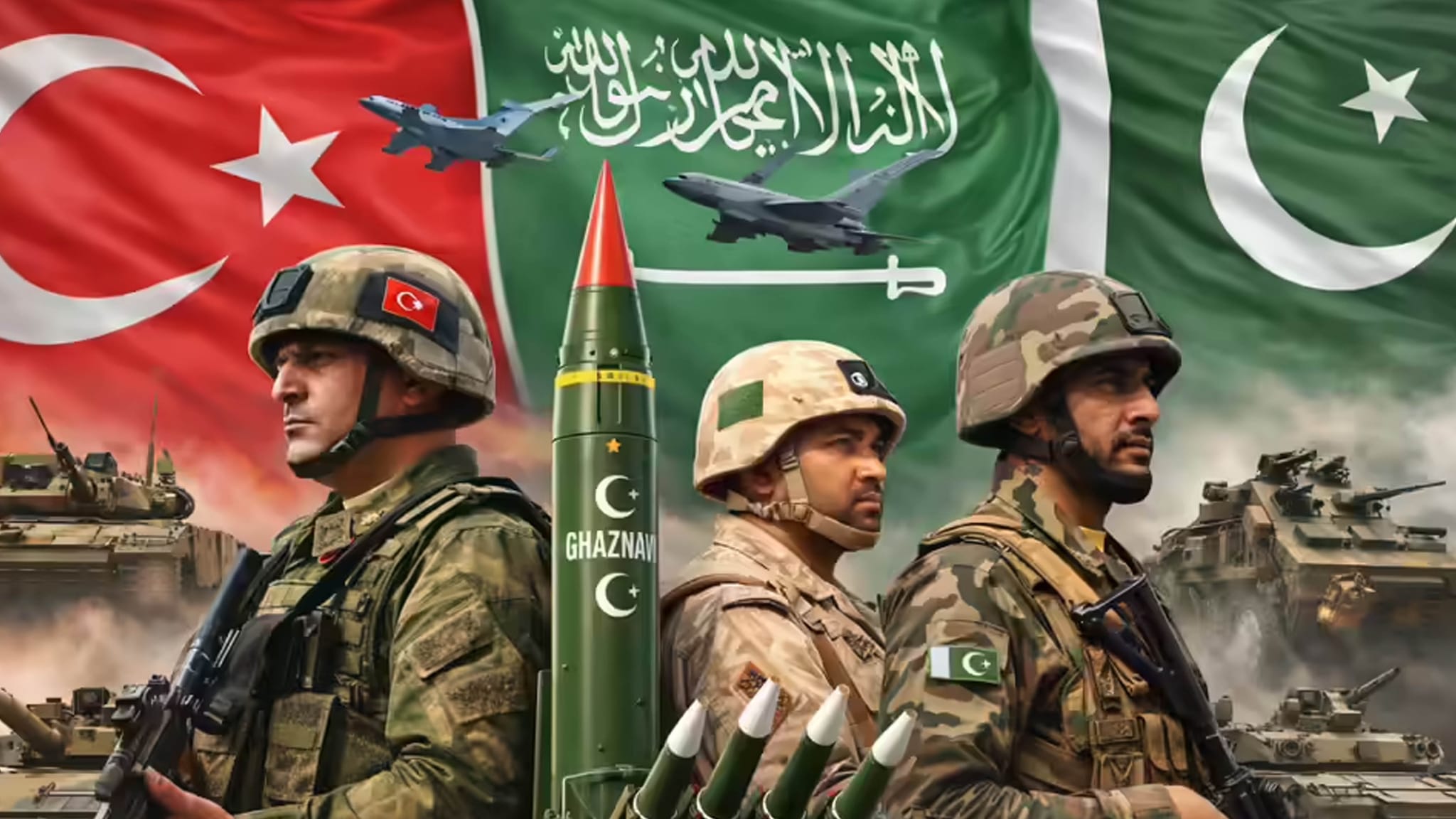 پاکستان، سعوودیە و تورکیا بەرەو "ناتۆی ئیسلامی" هەنگاو دەنێن