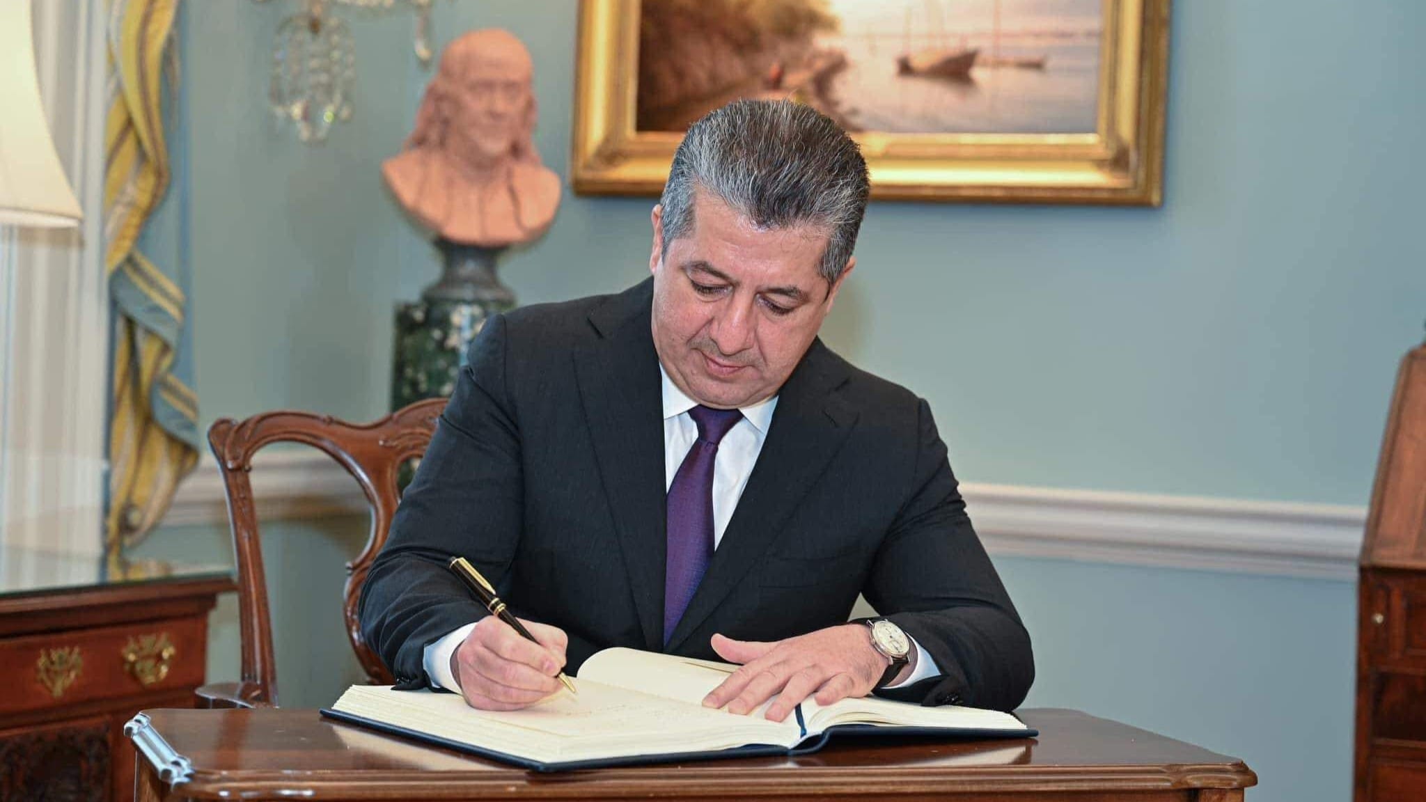 بۆ بەشداریکردن لە کۆڕبەندی داڤۆس مەسرور بارزانی گەیشتە سویسرا