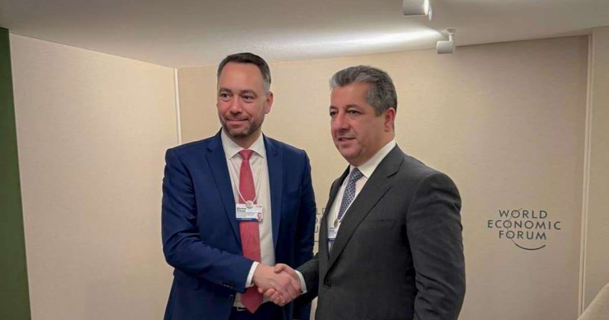 سەرۆکوەزیران مەسرور بارزانی و جێگری سەرۆکوەزیرانی بەلجیکا کۆبوونەوە