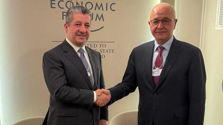 مەسرور بارزانی و بەرهەم ساڵح، کۆمیسیاری باڵای پەنابەران کۆبوونەوە