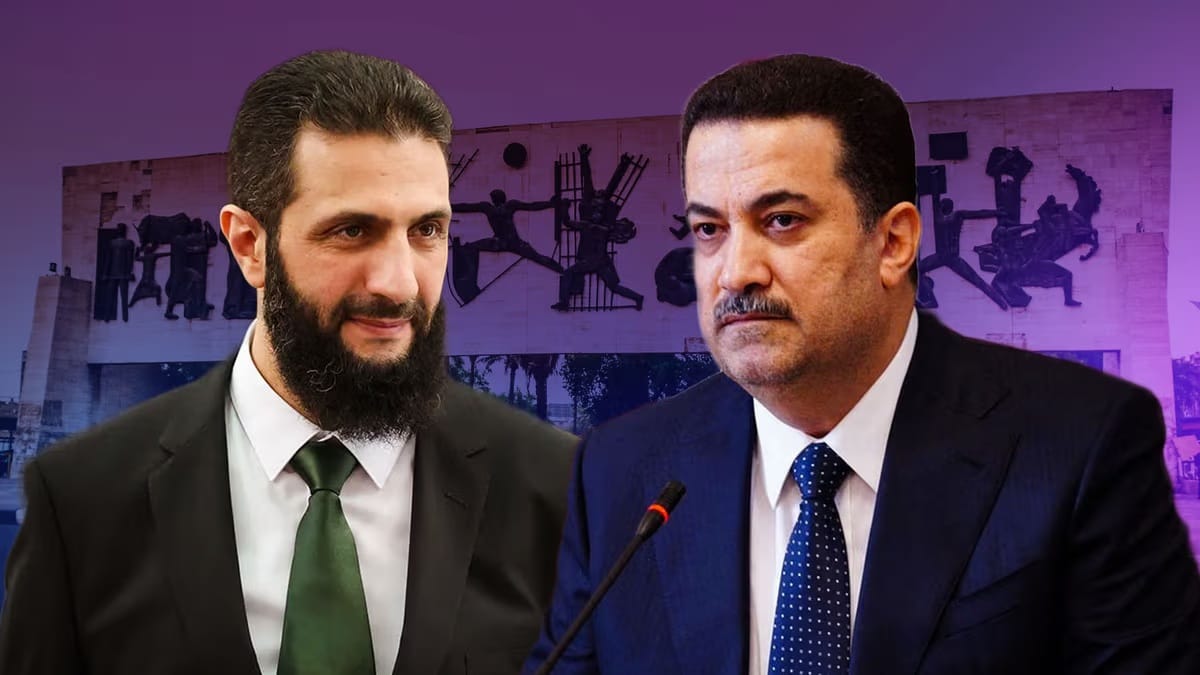 سوودانی و ئەحمەد شەڕع بە تەلەفۆن لەبارەی سنوورەکانی عێراق و سووریا قسە دەکەن