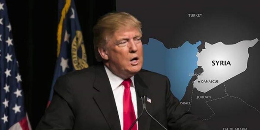 ئەمریکا: ترەمپ پابەندە بە سەقامگیریی سووریا