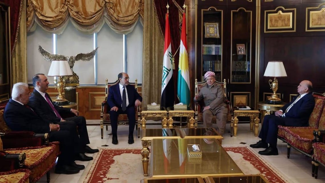 سەرۆک بارزانی: لە چارەسەرکردنی کێشەکان پاڵپشتی نووری مالیکی دەبین