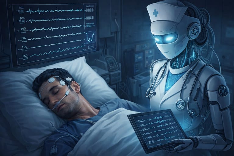 ژیریی دەستکرد لە کاتی خەودا 130 نەخۆشی ئاشکرا دەکات