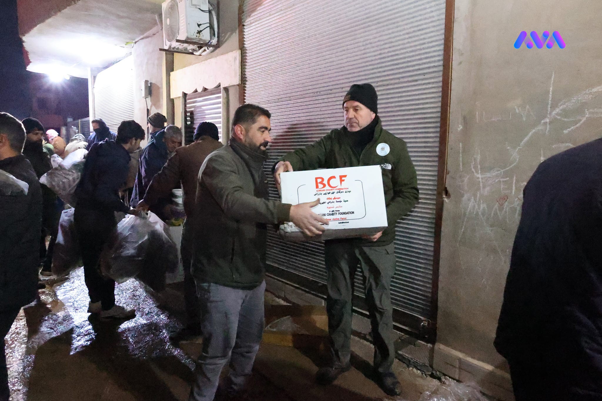 دەزگای خێرخوازیی بارزانی لە 72 کاتژمێری ڕابردوودا لە ڕۆژئاوای کوردستان چی کردووە؟