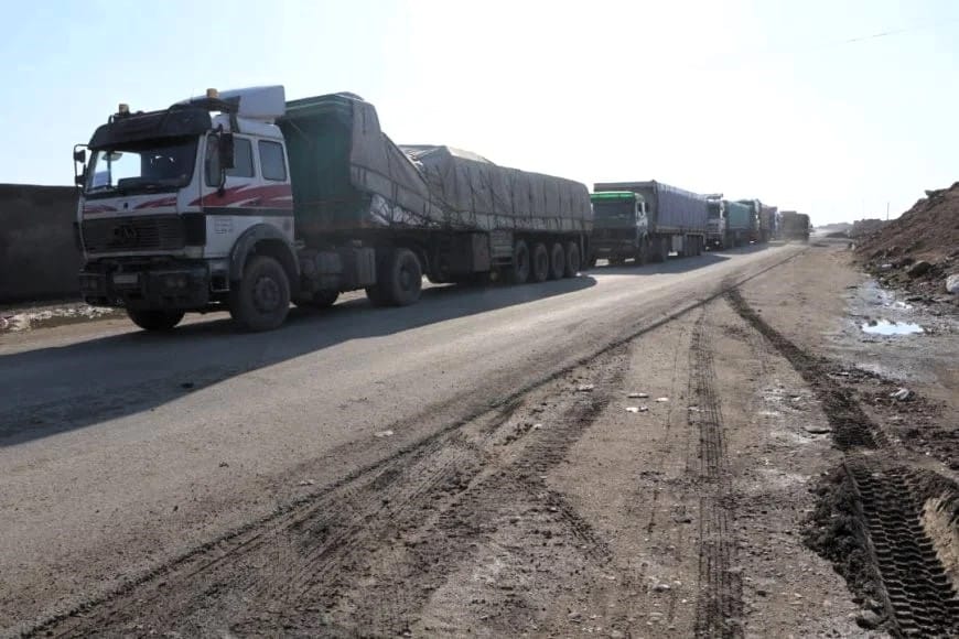 كاروانی دووەمی هاوكارییەكانی پرۆگرامی خۆراكی جیهانی دەگاتە حەسەكە