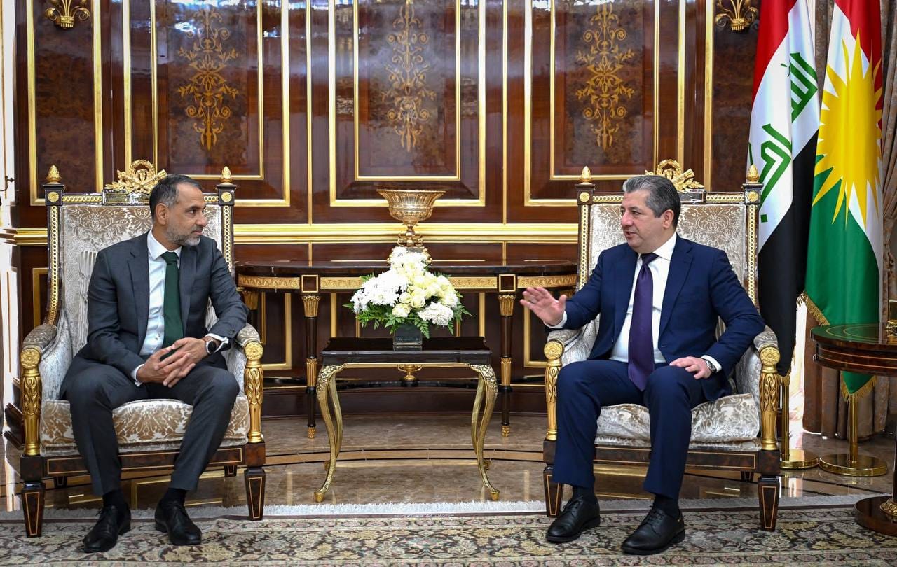 سەرۆکوەزیران مەسرور بارزانی و باڵیۆزی بەریتانیا پرسی هەڵبژاردنی سەرۆککۆمار تاوتوێ دەکەن