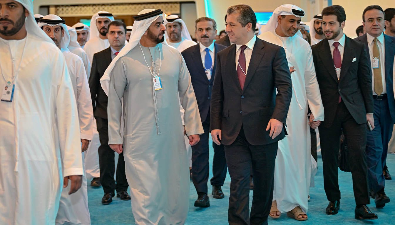 مەسرور بارزانی زنجیرەیەک دیداری باڵای لە دوبەی ئەنجام دا