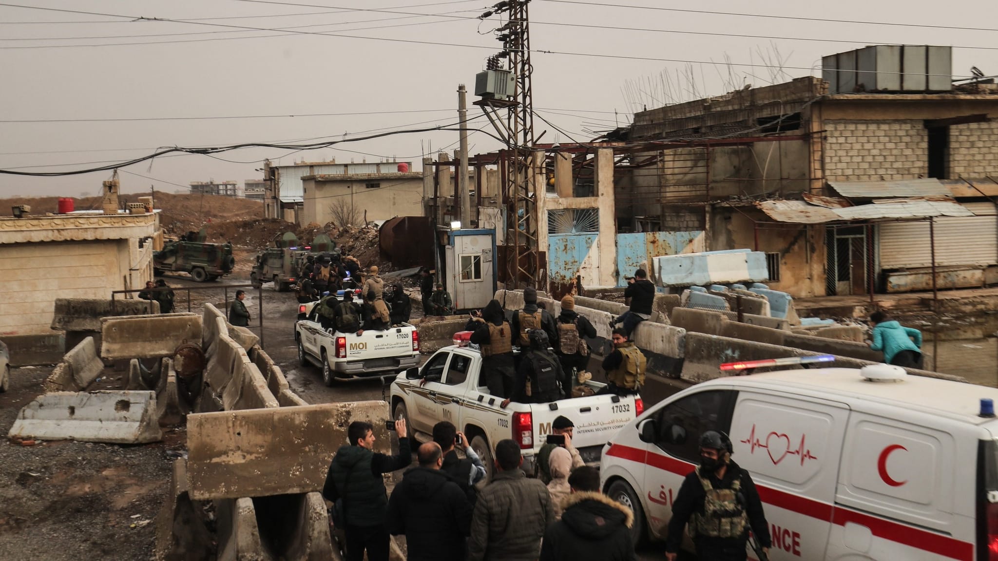 ئاسایش هێرشێکی سەر کاروانی هێزەکانی دیمەشق لە حەسەکە پووچەڵ دەکاتەوە
