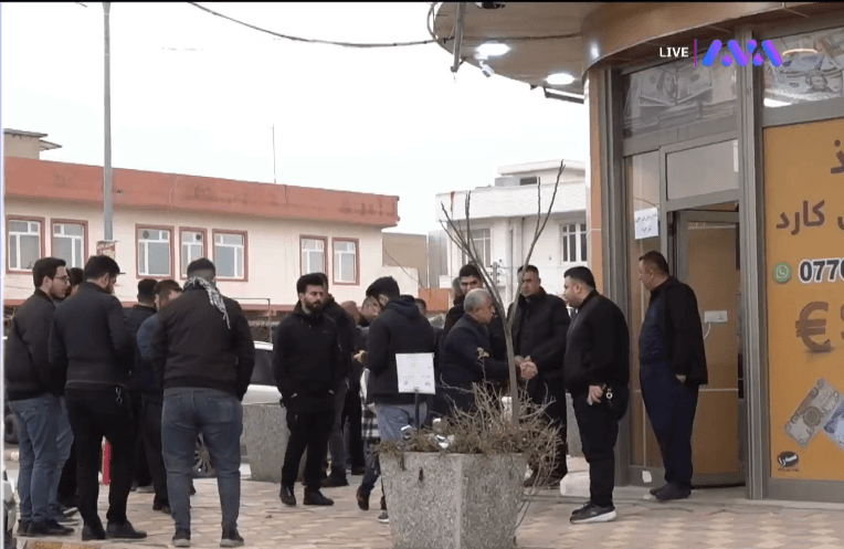 دوو كەس دەیان ملیۆن دینار لە نووسینگەیەكی ئاڵوگۆڕی دراو لە سلێمانی دەدزن