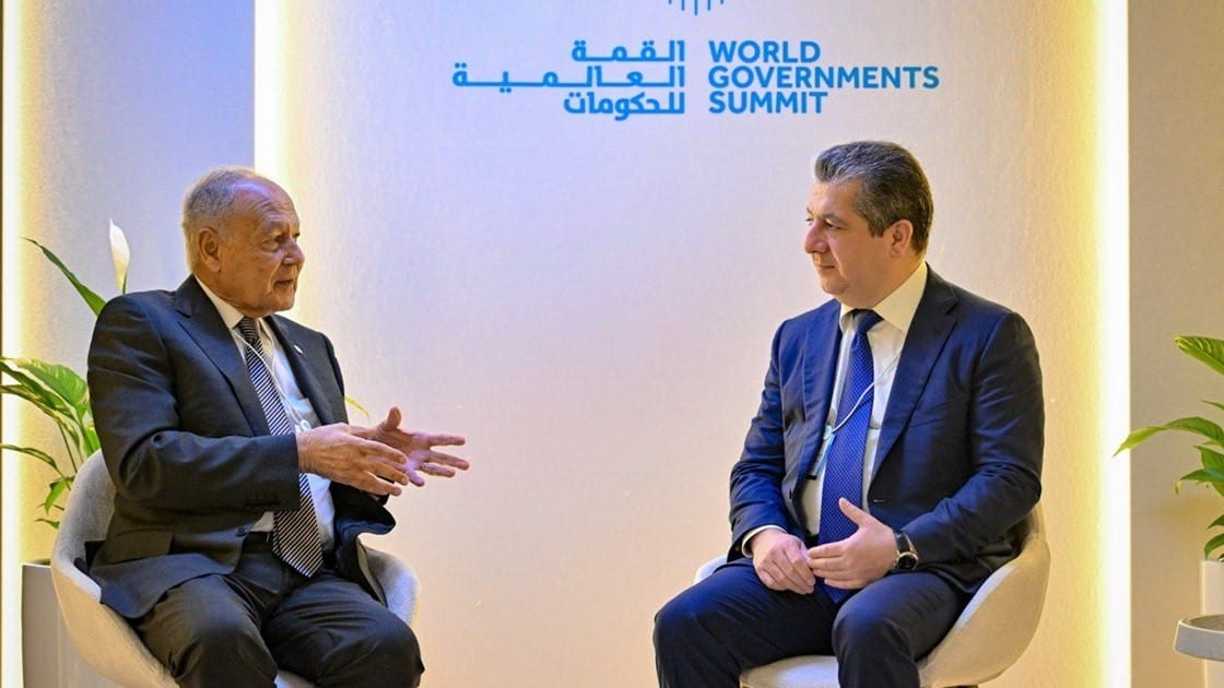 ئەمینداری کۆمکاری عەرەبی بۆ مەسرور بارزانی: ڕۆڵی سەرۆک بارزانی و ئێوە لە چارسەرکردنی کێشەکانی سووریا بەرز دەنرخێنم