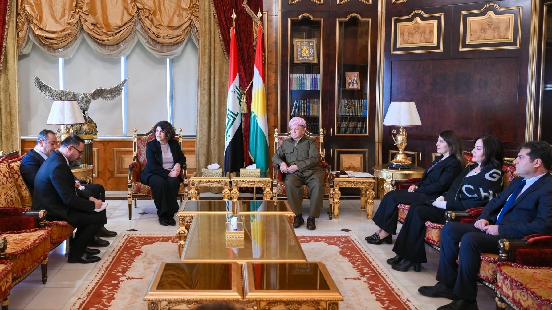 جێگری سەرۆکی پەرلەمانی (نۆردراین ڤێستڤاڵن)ـی ئەڵمانیا: ڕۆڵی سەرۆک بارزانی لە پاراستنی گەلی کورد لە ڕۆژئاوا بەرز دەنرخێنین